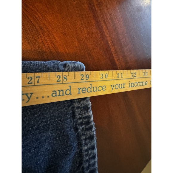 Old Mill Men's Carpenter Jeans 36x30 Blue Denim‎ Heavy‑Duty Work Pants - Picture 6 of 8